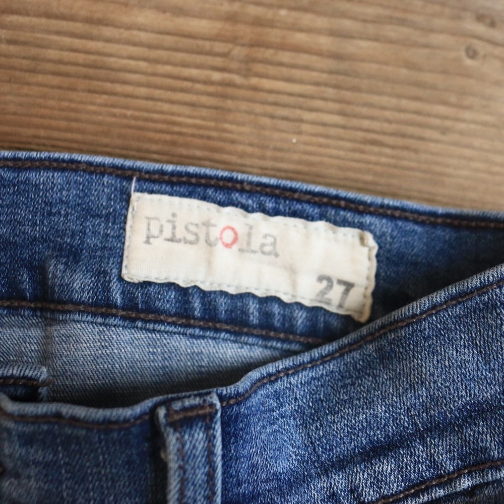 🦋 Pistola Cute Light Blue Skinny Jeans - Picture 5 of 8